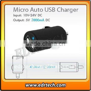 2A Mini USB Car Charger For Galaxy