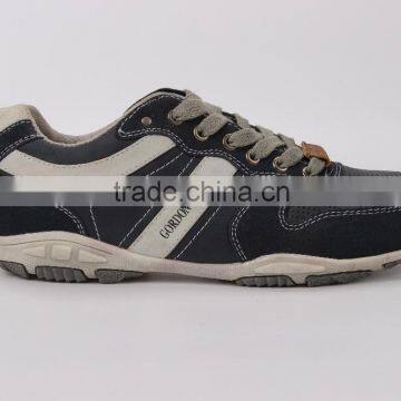 Mens new design customized pu leather sports shoes