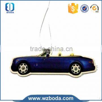 Plastic different styles of car air freshener paper made in China