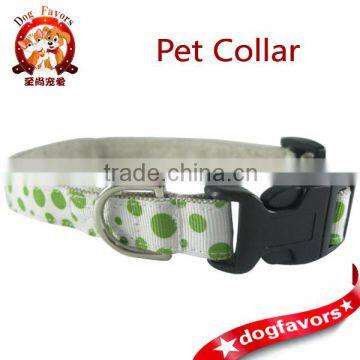 Comfortable nylon dog collar, adjustable pet collar,nylon collar & lead