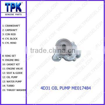 S3L,S3L2,S4L,S4L2,S4F,S4E,S6E,S4S,S4Q2,S6S Engine Parts Oil Pump