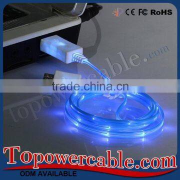 Factory Wholesale Best Competitive Price LED USB To Micro-USB Charging Cable photo-2