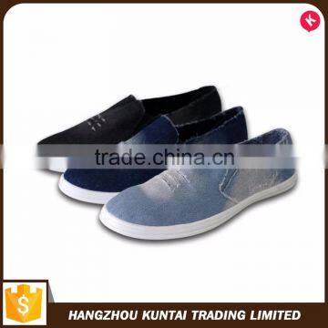 Factory supply attractive price gents canvas shoes suppliers