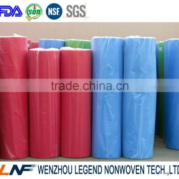 wenzhou factory suppier rolled colorful flower wrapping paper nonwoven