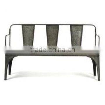 Retro Classic & Vintage Style Iron Back Bench