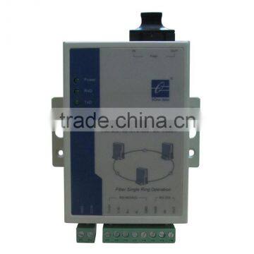 RS232/485/422 to Optic Fiber Converter with single ring(Model271)