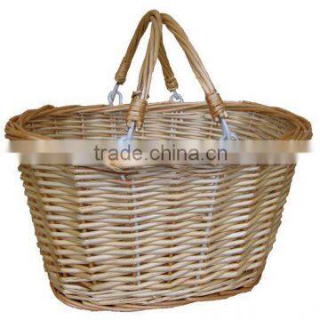 willow baskets with moved handle