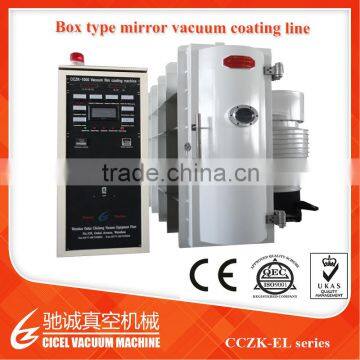 aluminium mirror pvd vacuum coating machine/silver mirror coating machine/mirror coating