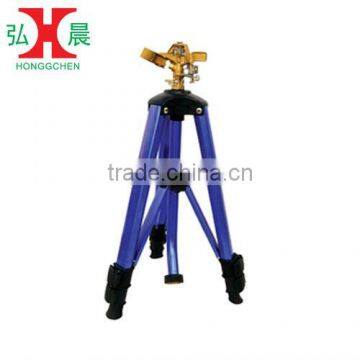 with Brass Impact Impulse Sprinkler Head Garden Telescopic Tripod Sprinkler