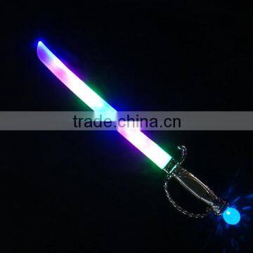 light up sword plastic kids toy pirate sword