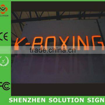 2015 hot selling epoxy resin LED signs in shenzhen