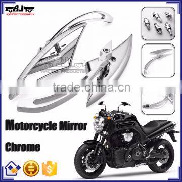 BJ-RM-036 Motorcycle Part Manufacturers Blade Style Universal Black CNC motorcycle mirrors for harley