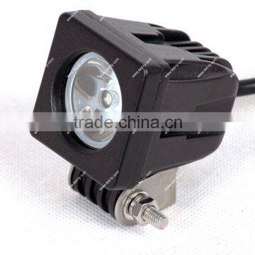 2" 10-30V 10W Motorcycle Headlight Offroad LED Work Light Lighting Lamp