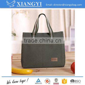 High quality canvas aluminum foil lunch outdoor insulated large picnic cooler totes                        
                                                                                Supplier's Choice