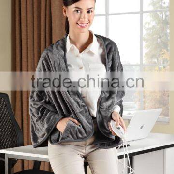 Single Warm Electric Blanket for Home Office for Car Travel Heated Blanket With Sleeve Heating Blanket photo-5