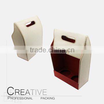 High quality cardboard wine bottle gift boxes wholesale