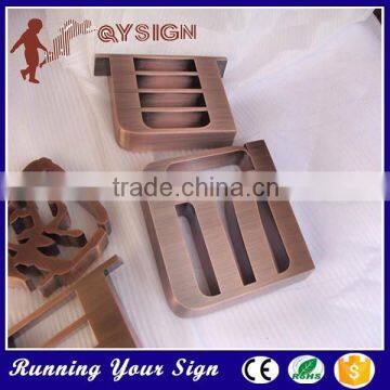 Anti-rust Outdoor 304# Brushed Stainless Steel Letters