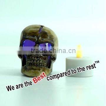 NEW PRODUCT 3 INCH SKULL LED CANDLE LAMP