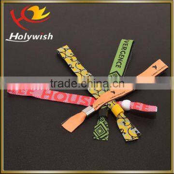 New Custom Fancy Items Knitted Fabric Wristband for Music Festival Quality Choice photo-5