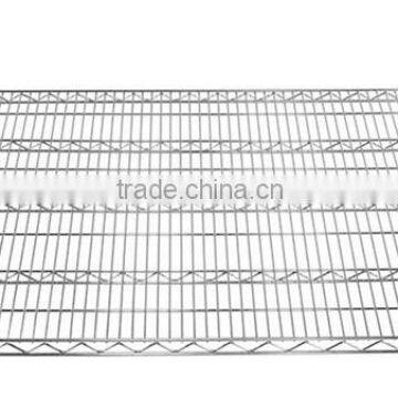 36"d x 48"w Wire Shelving with Five Shelves