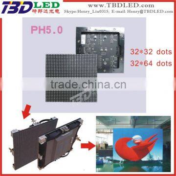 High Brightness full color led board/LED unit board/LED module/P5.0 full color unit board-SMD