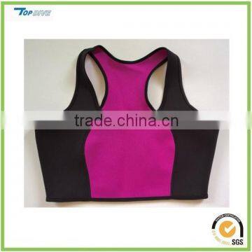 2015 neoprene slimming bra crop top