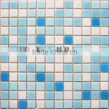 cheap decorative glass prefinished parquet flooring for swimming pool HM01