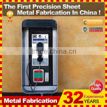 2014 hot sale professional customized metal telephone booth cabinet manufacturer