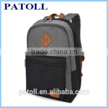 Newest Design 600D Polyester chevron backpack