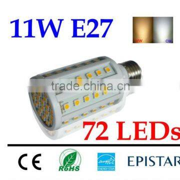 E27 72 SMD LED 5050 CORN