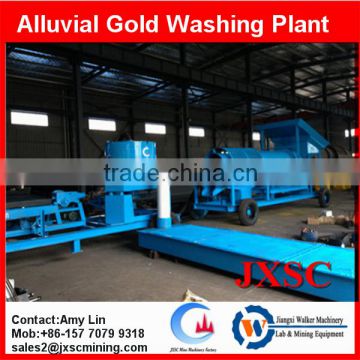 small mobile sand gold wash plant gold scrubber washer