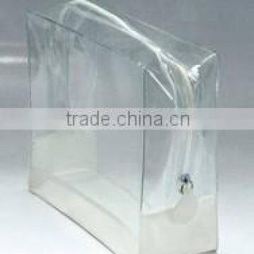 new quality clear vinyl pvc shopping zipper bags