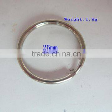 Decorative Metal Split Key Rings Round Edge MKP 25 mm in Bulk Sellling