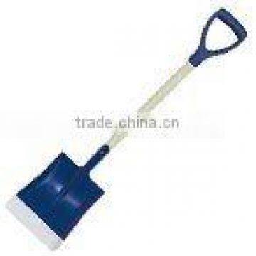 Square Nose Shovel with hard wood handle