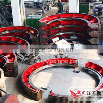 gear wheel for tube mill | ball mill | cement mill produced by Jiangsu Pengfei Group