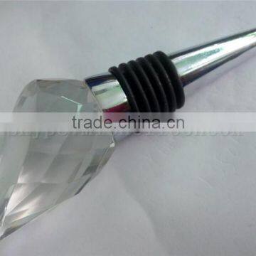 Popular crystal top wine stopper exist mold