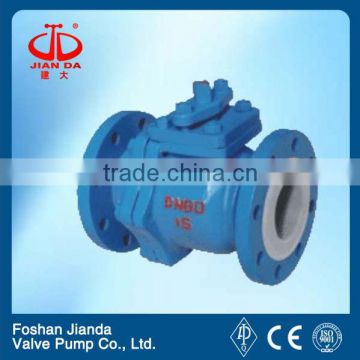 industry high quality casting iron fluorine ball valve