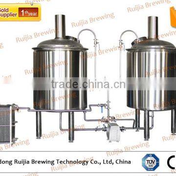 beer brewing equipment used stainless steel hot water tank 500L