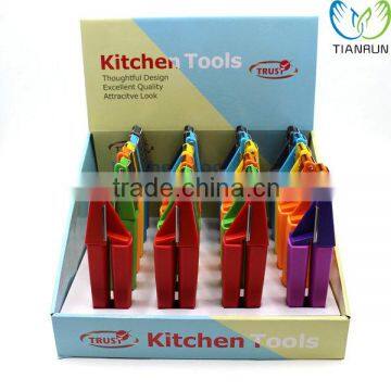 Popular Colorful Portable Stainless Steel Garlic Presser