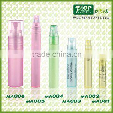 Mini 2ml Cylindrical Plastic Spray Bottle