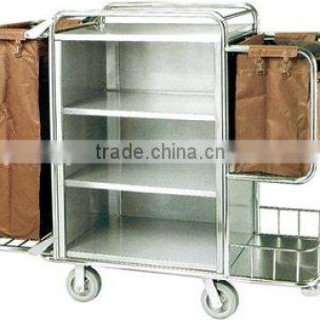 Housekeeping Cart/Service trolley/stainless steel trolley