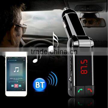 LCD Wireless Bluetooth Car Kit MP3 Player FM Transmitter Modulator USB SD MMC