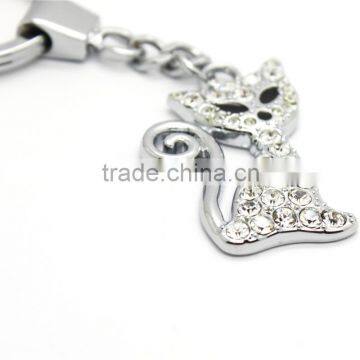 Personalised Fashion Cute Cat Shaped Keychain photo-2