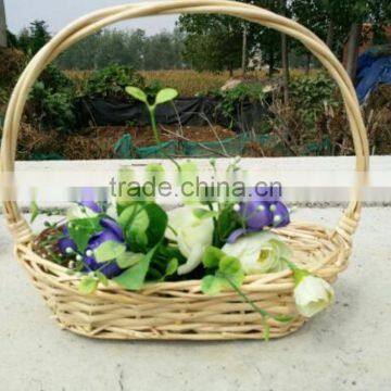 Manufacturer Best Sale Wicker Basket Flower Basket