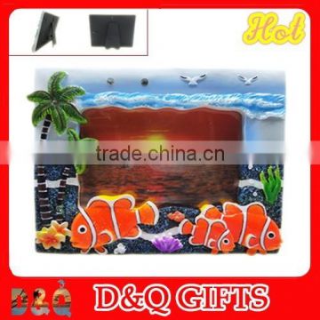 Souvenir resin tropical fish photo frame