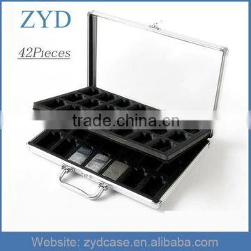 2015 New Style Aluminum Double Layer Collection Box Lighter Case For ZIPPO ZYD-HZMsc025