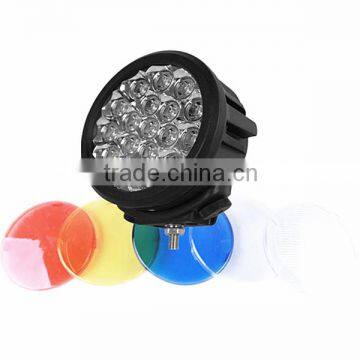 90W auto car led work light 7inch round 90w 4x4 cars headlight LED Off Road Working Driving Lamp for Boat Farm ATV SUV TRUCK