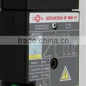 GDZ143x133-9(220V Short Head) Toauto 9kw 12000rpm Low Speed Spindle Motor for Cnc photo-4