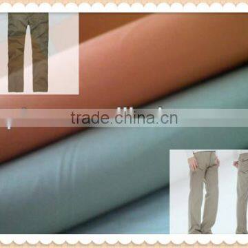 trousers fabric with calender