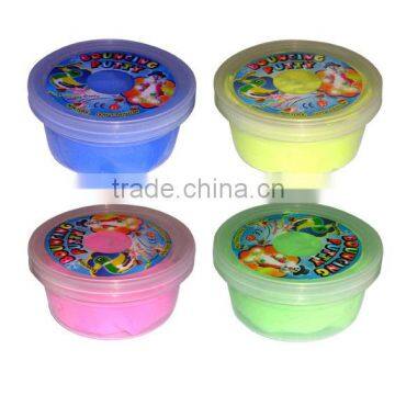 2016 hot sale magical Colored diy Bouncing Putty /foam putty / slime putty
